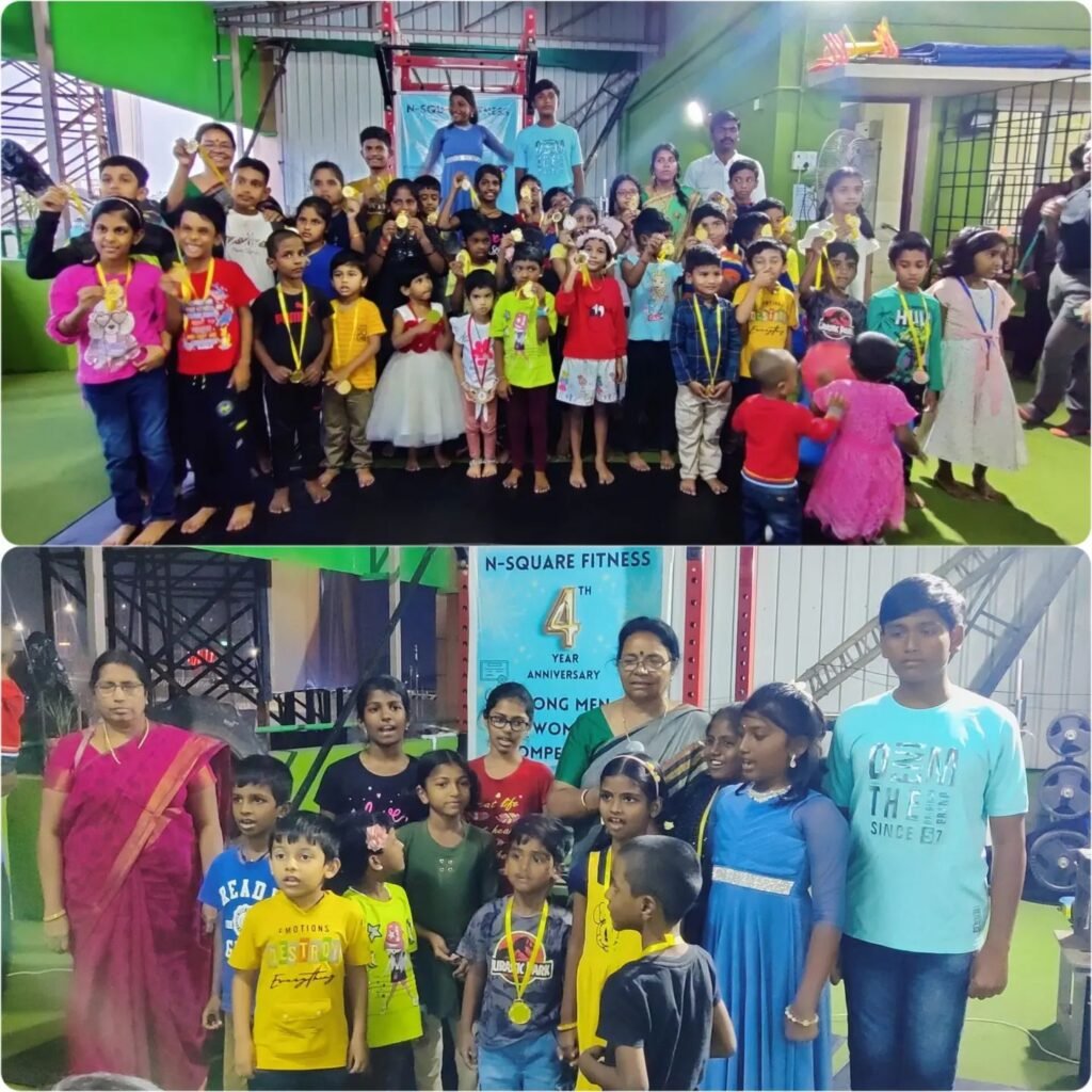 Trophies and Medals Distribution - Best Gym in Medavakkam